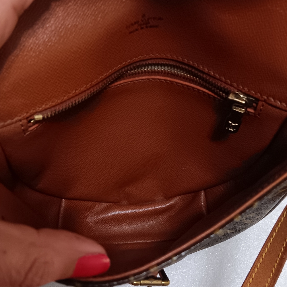 ​👑 LOUIS VUITTON EUC Chantilly PM Crossbody Bag Monogram VINTAGE - Picture 14 of 17